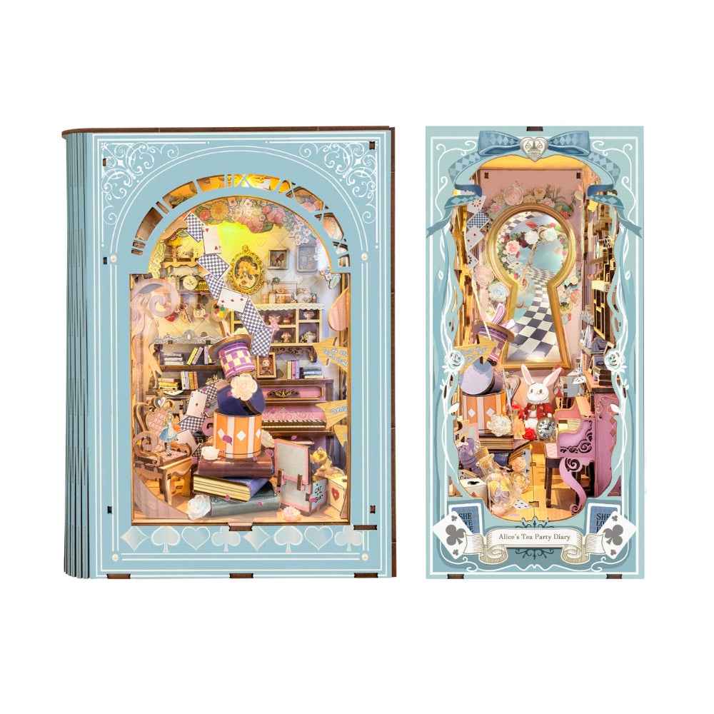 Plymagic DIY Book Nook - Alice's Tea Party Diary