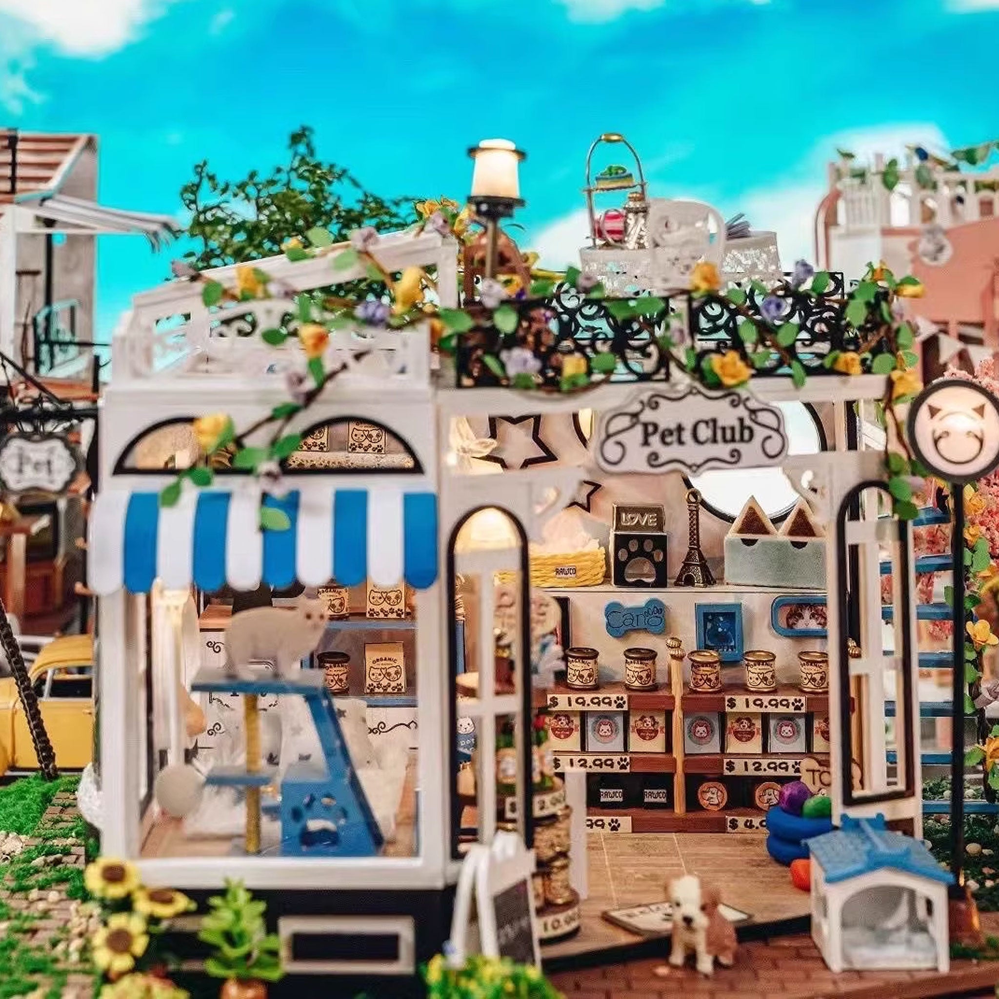 Plymagic DIY Mini House - Pet Store