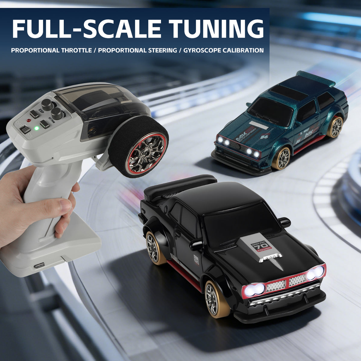 Magnetic-Charging Mini Remote Control Car