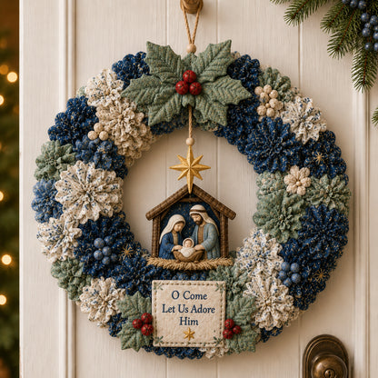 Plymagic DIY Poke Art Kit - Fabric Poke Wreath