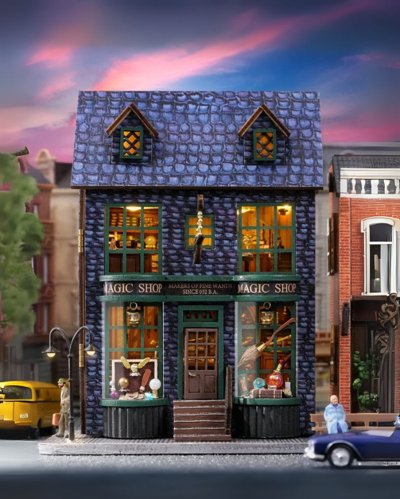 Plymagic DIY Mini House - Magic Building