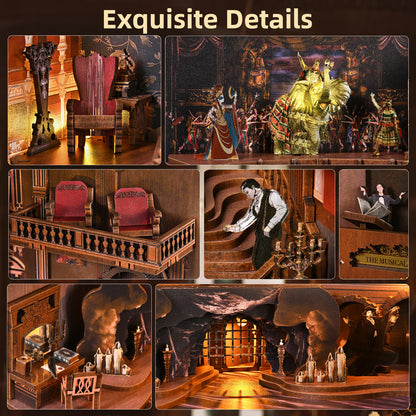 Plymagic DIY Book Nook - The Phantom of the Opera MAX
