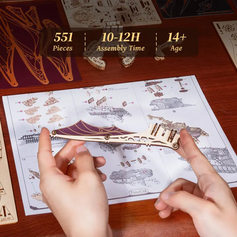 Plymagic Assembly Model - Pirate Ship