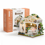 Plymagic DIY Mini House - Floral Retreat