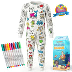 Kids' Bamboo Coloring Pajama Set