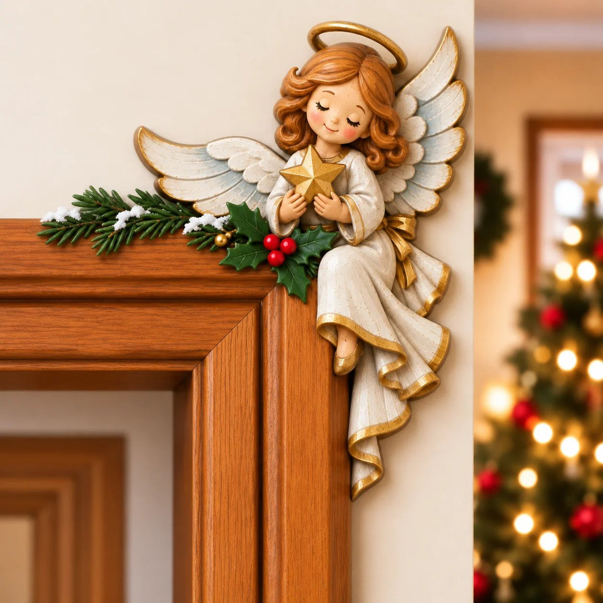 🎅Christmas Peekaboo Door Frame Corner Decor