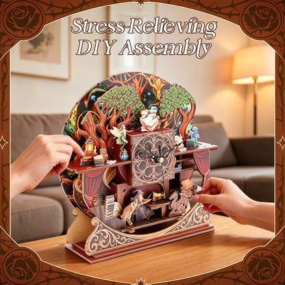 Plymagic Assembly Model - Magic Clock