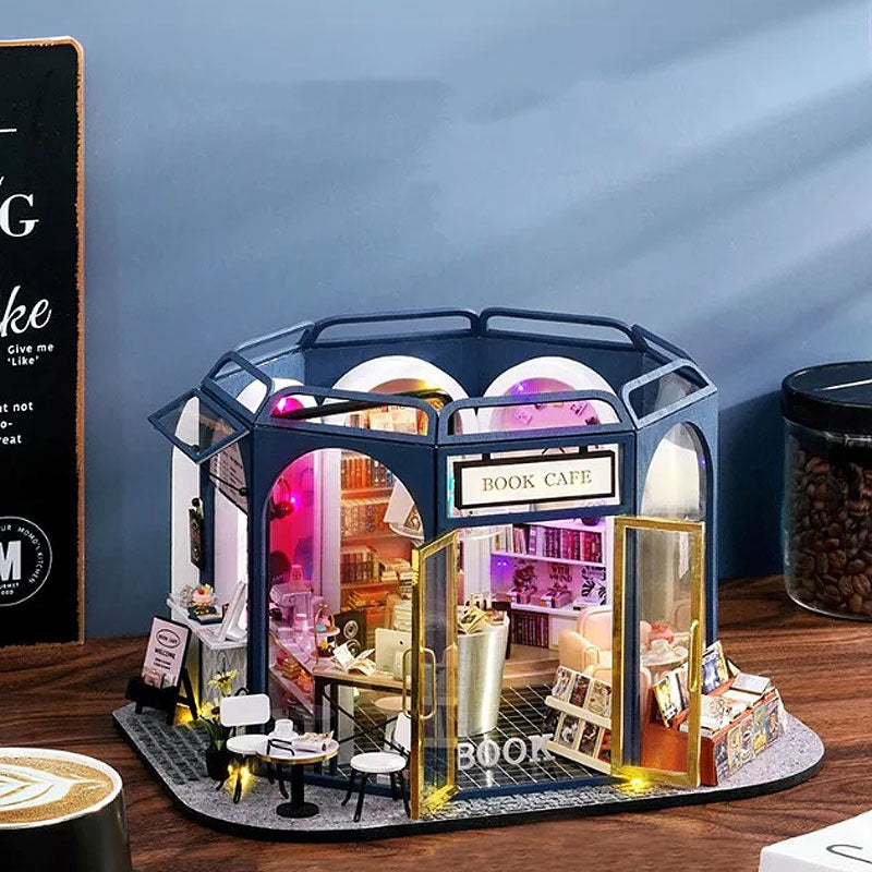 Plymagic DIY Mini House - Modern Cafe Lounge