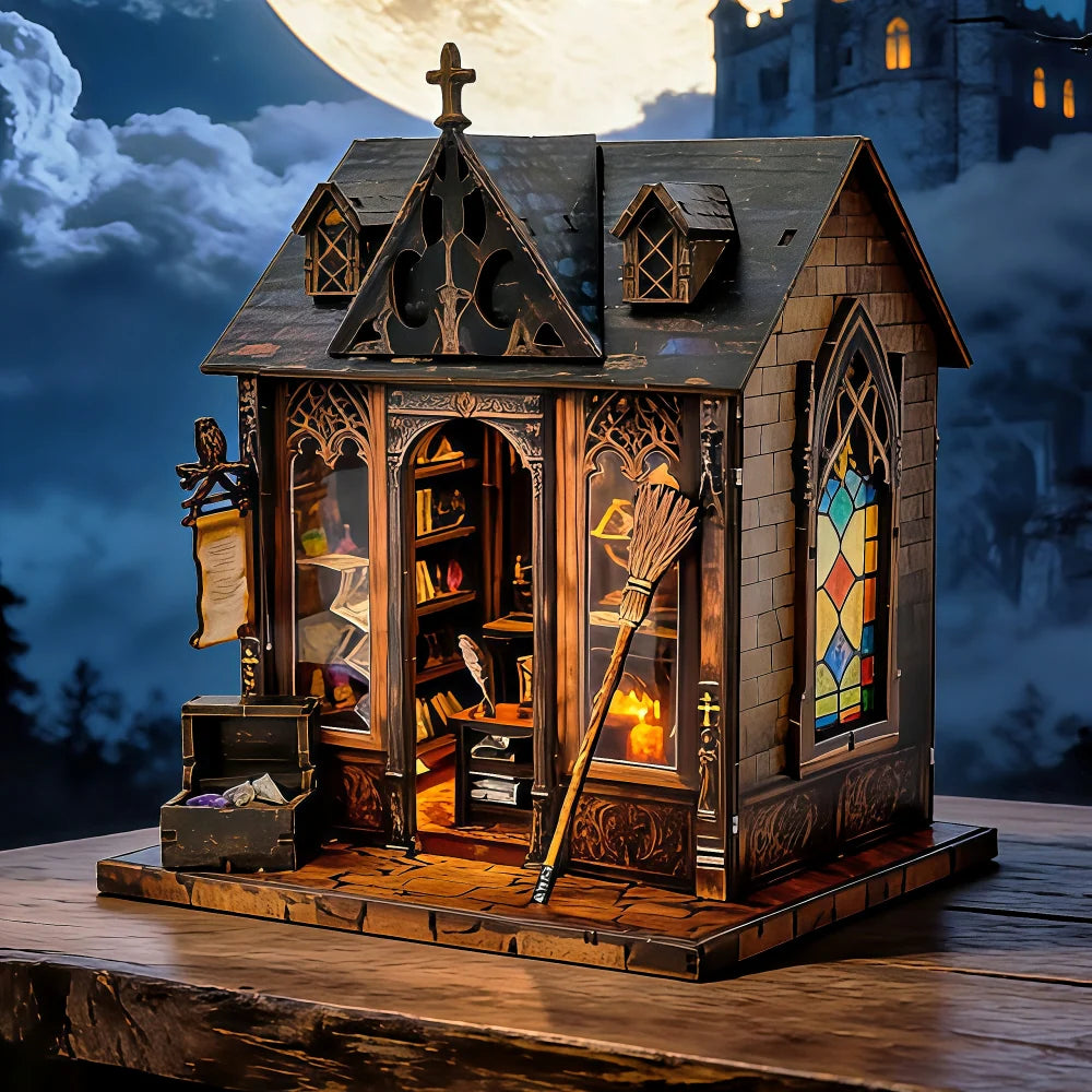 Plymagic DIY Mini House - Gothic Magic House