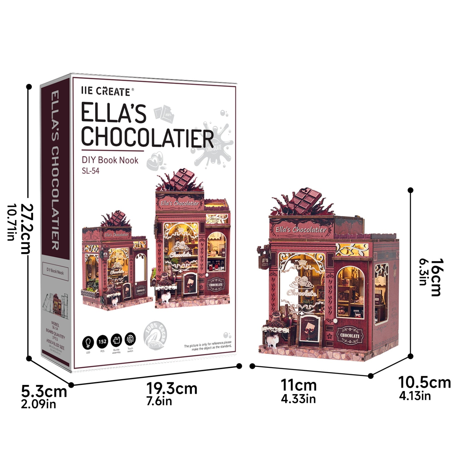 Plymagic DIY Book Nook -  Ella's Chocolatier