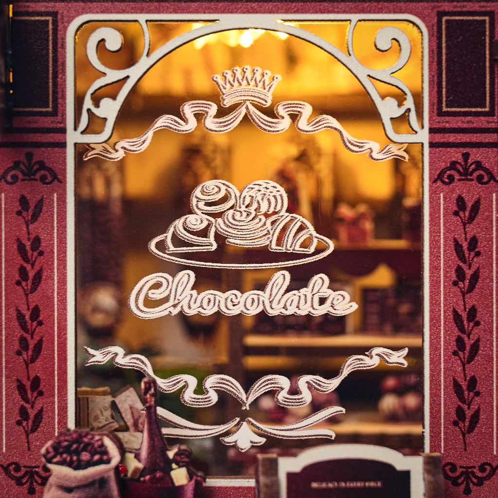 Plymagic DIY Book Nook -  Ella's Chocolatier