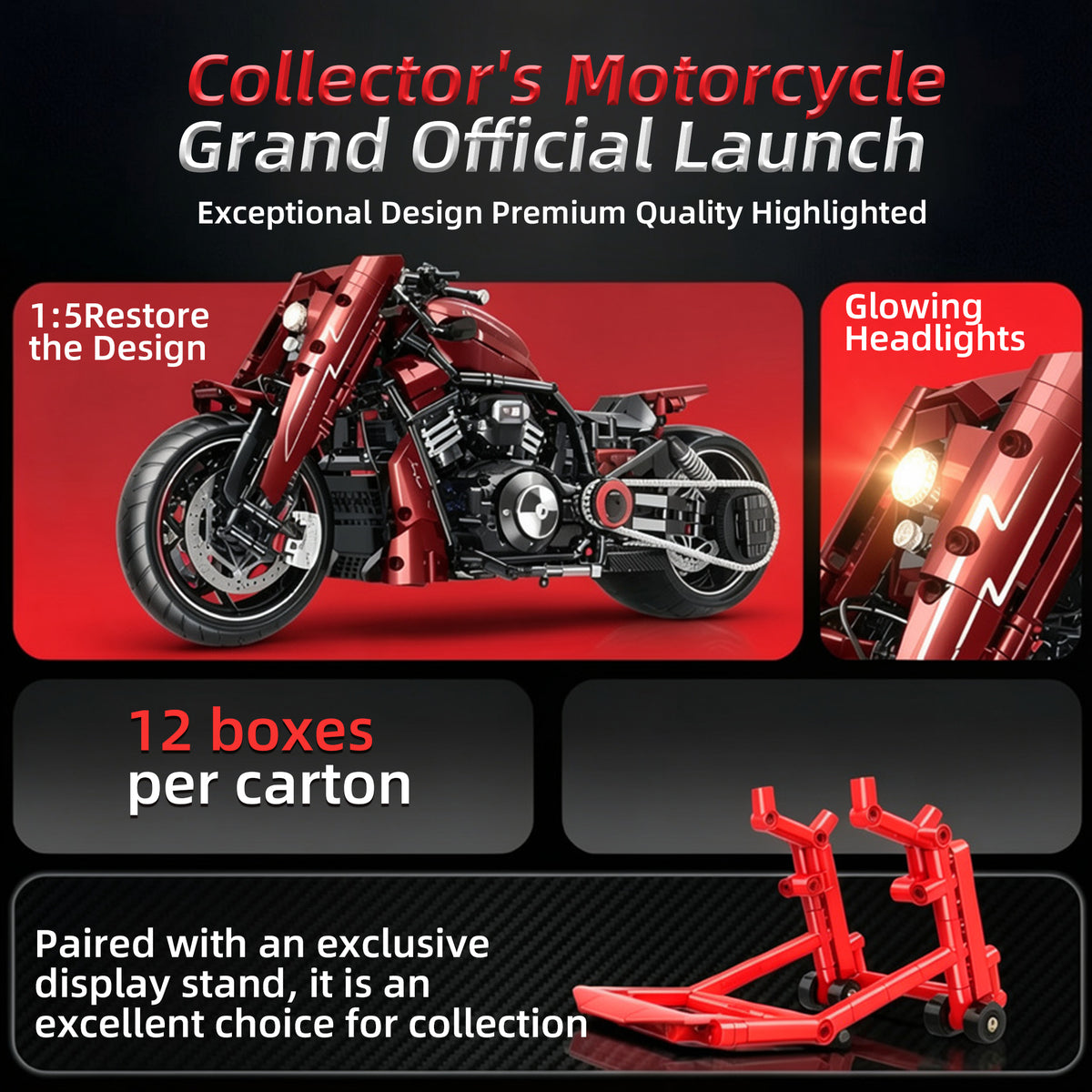 Plymagic Assembly Model - Napoleon Mechanical Motorcycle