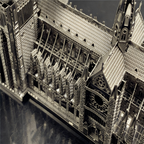 Plymagic Assembly Model - Notre Dame de Paris(Metal version)