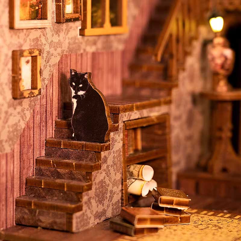 Plymagic DIY Book Nook - Medieval Study