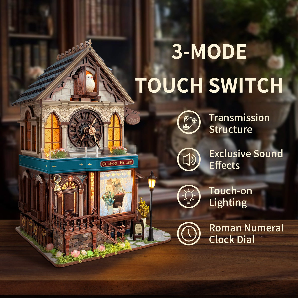 Plymagic DIY Mini House - Cuckoo Clock House