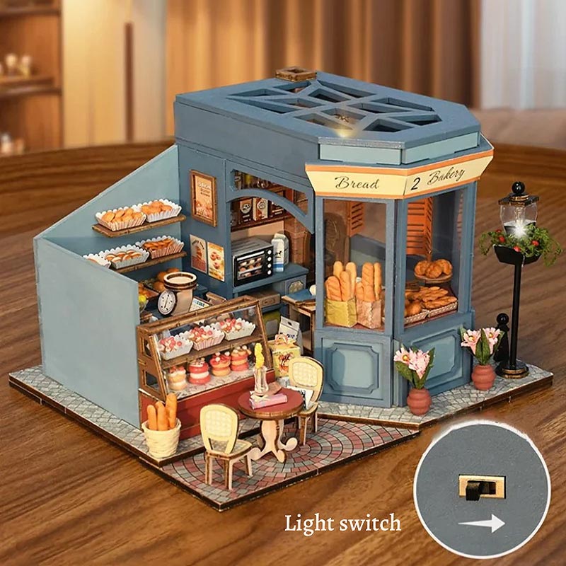 Plymagic DIY Mini House - Little Loaf Bakery
