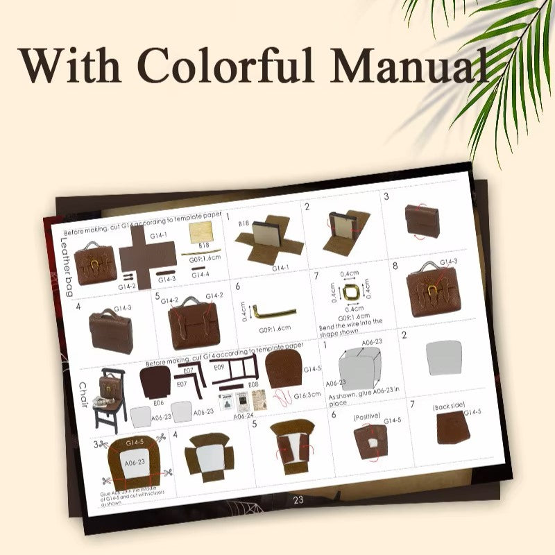 Plymagic DIY Mini House - Detective Agency