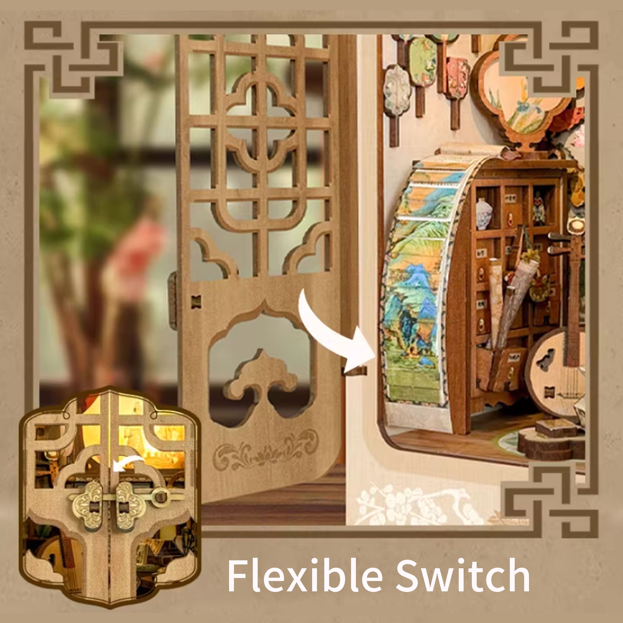 Plymagic DIY Book Nook - Chinese Artifact Collection