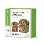 Plymagic DIY Mini House - Green Vine Cottage