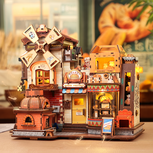 Plymagic DIY Mini House - Bread Factory