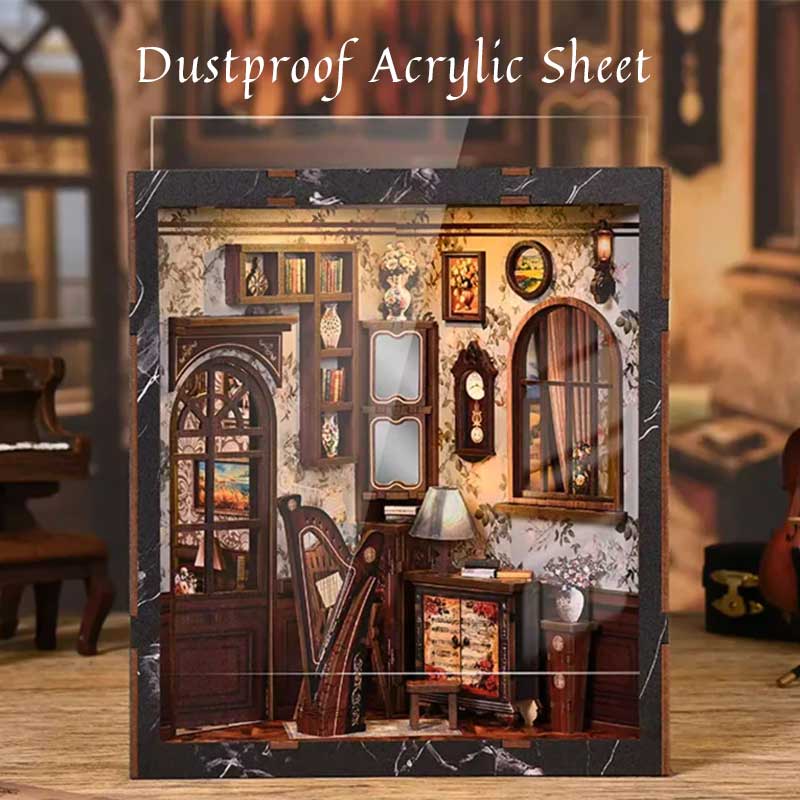 Plymagic DIY Mini House - Composer's Cube: Grand Quartet in Four Acts