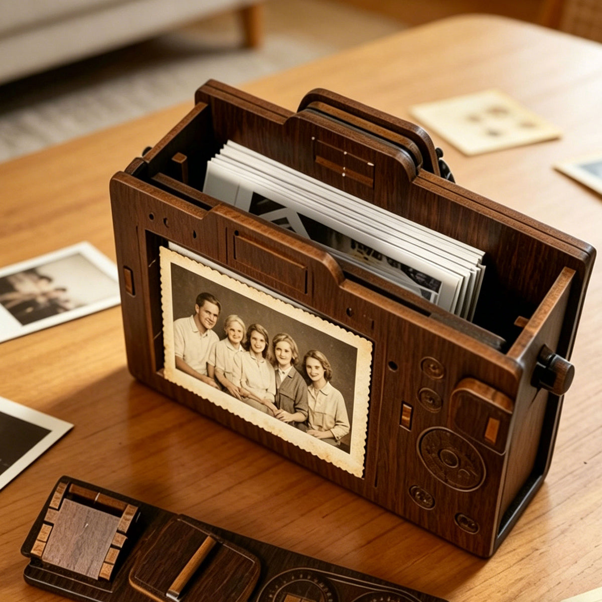 Plymagic Assembly Model - Retro Camera Puzzle (and Photo Album)