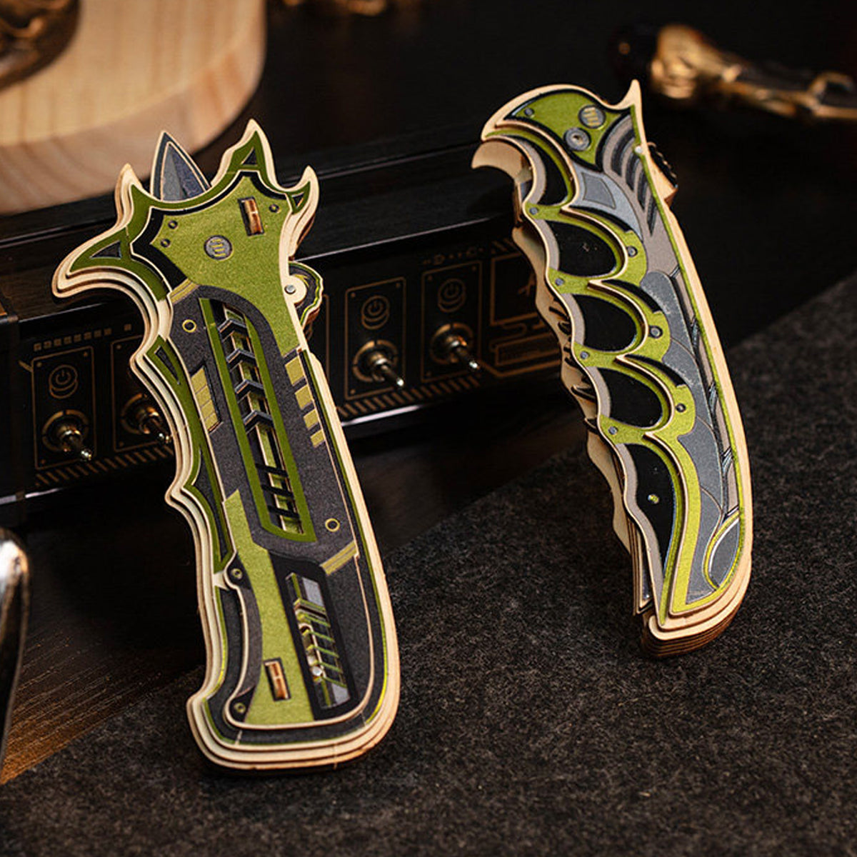 Plymagic Assembly Model - Wooden Butterfly Knife