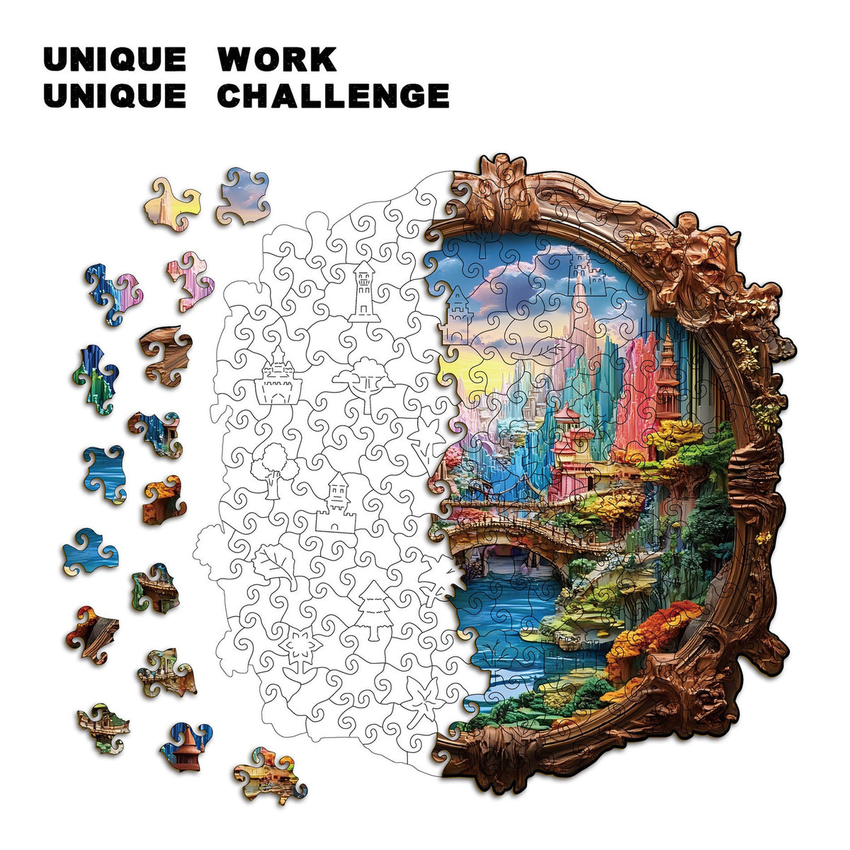 Plymagic Puzzle - Landscape painting