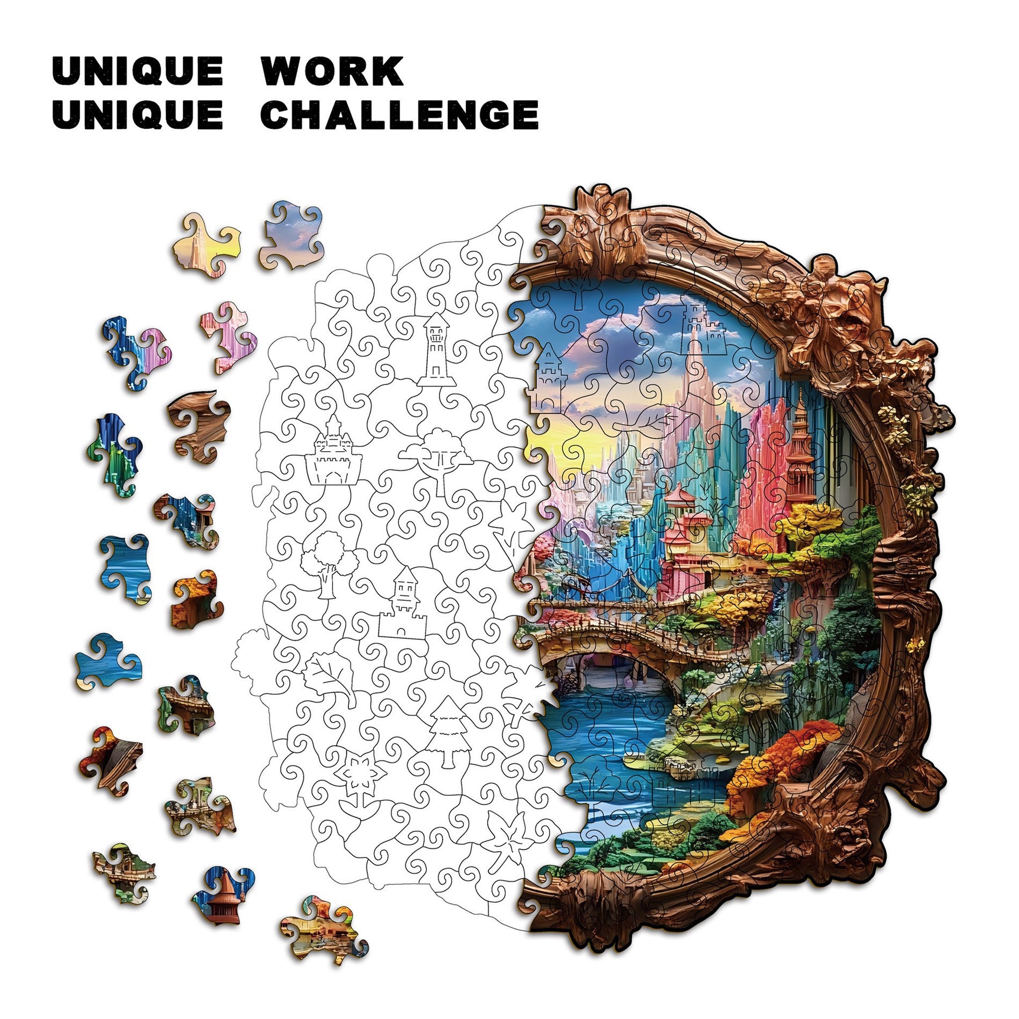 Plymagic Puzzle - Landscape painting