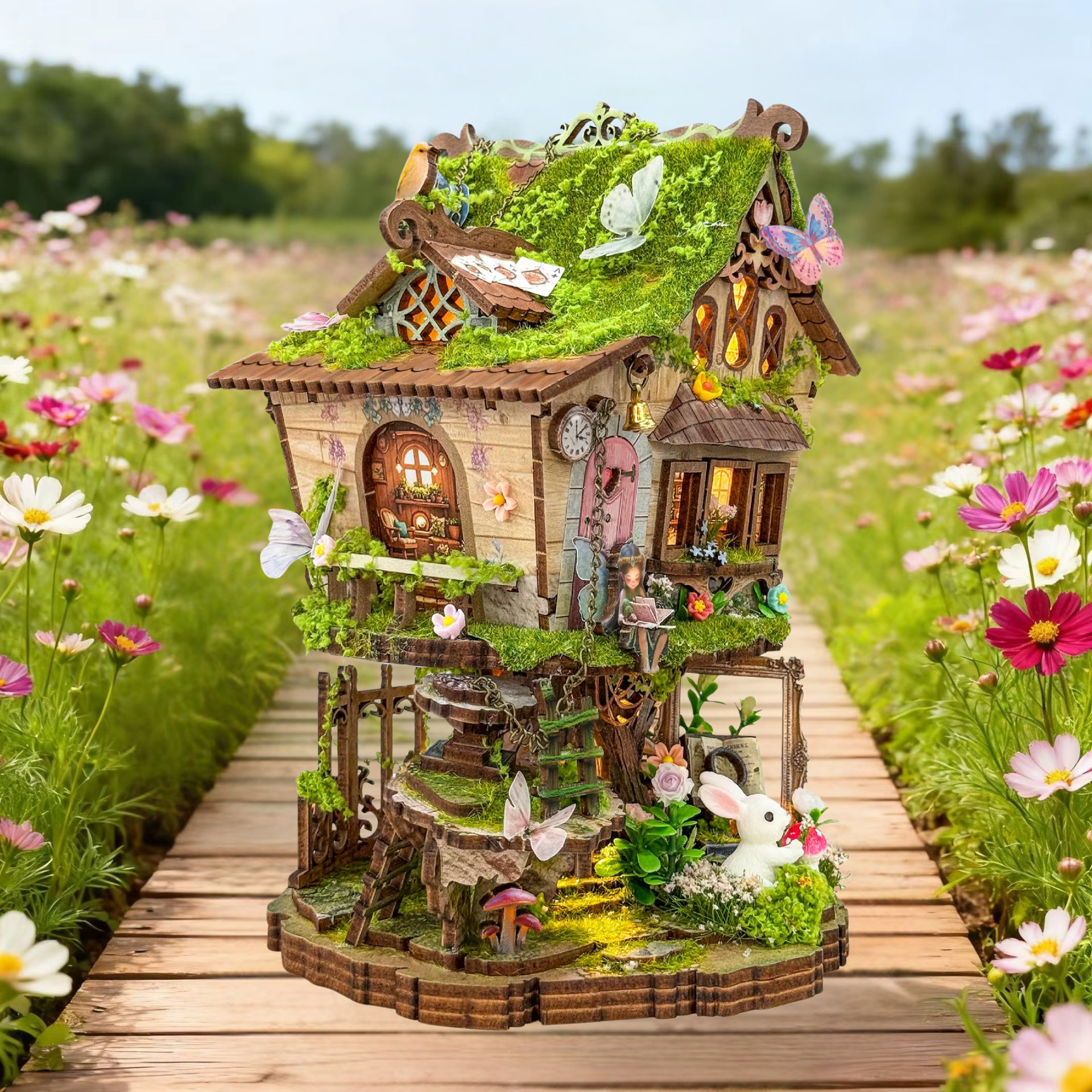 Plymagic DIY Mini House - Bramblebrook Treehouse