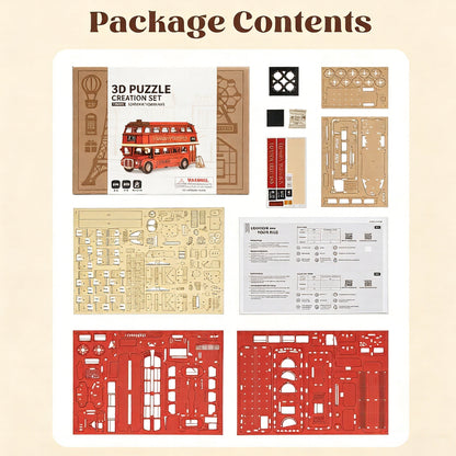 Plymagic Assembly Model - Heritage London Bus Model