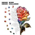 Plymagic Puzzle - Rose