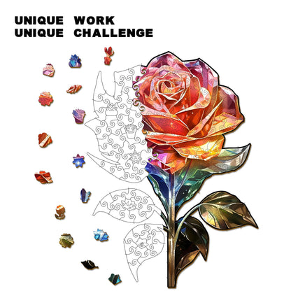 Plymagic Puzzle - Rose