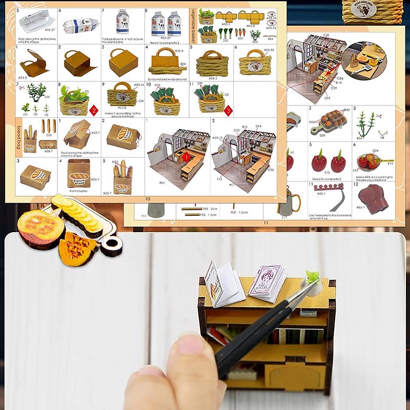 Plymagic DIY Mini House - Family Kitchen