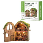 Plymagic DIY Mini House - Green Vine Cottage