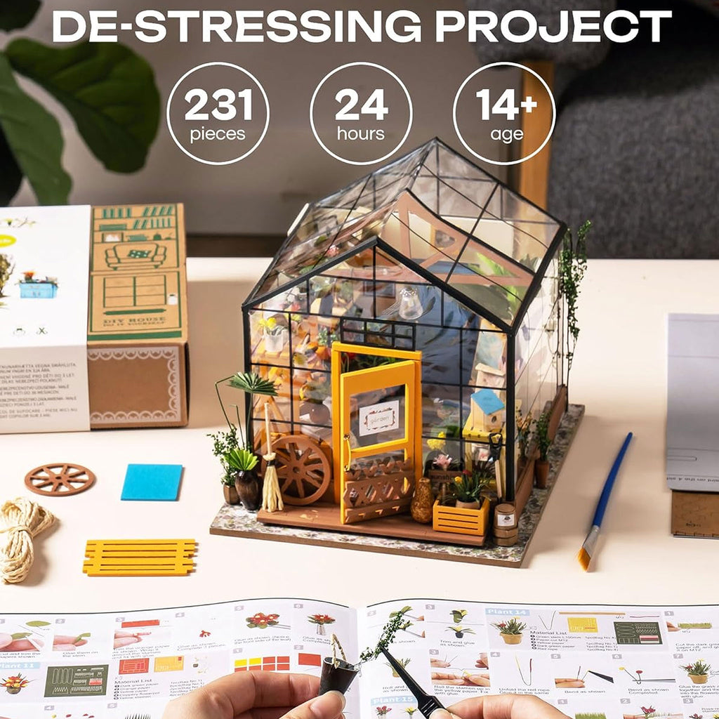 Plymagic DIY Mini House - Cathy's Flower House