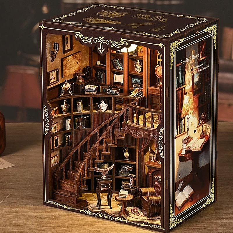 Plymagic DIY Book Nook - The Gilded Quill