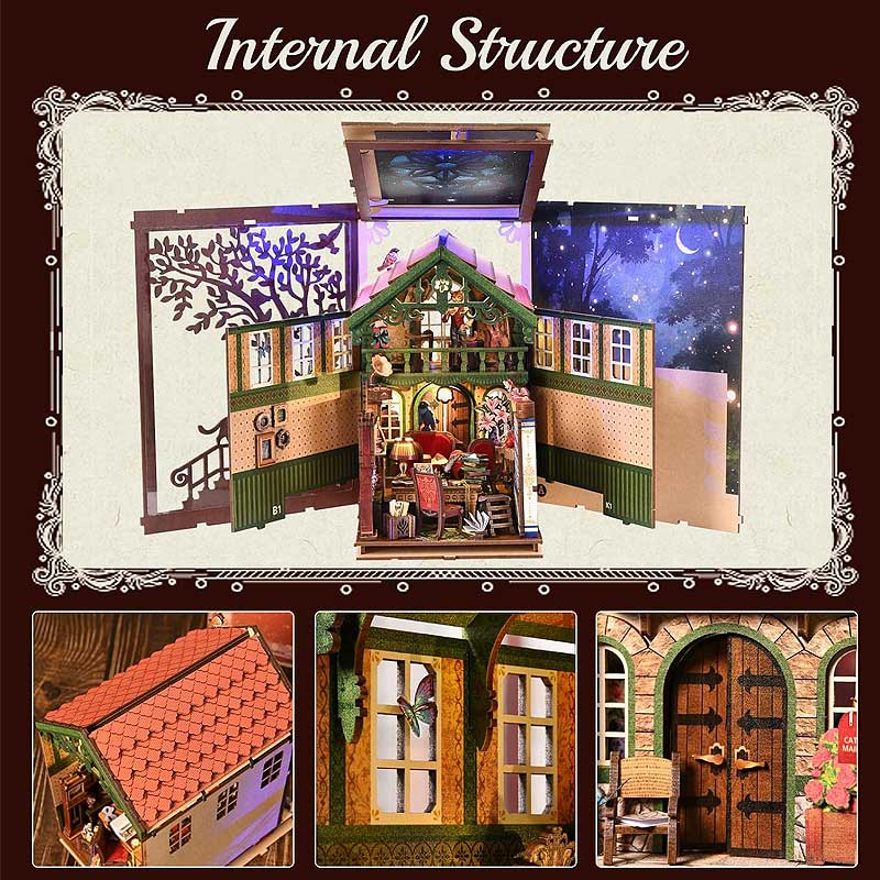 Plymagic DIY Book Nook - Cat Affair Bureau