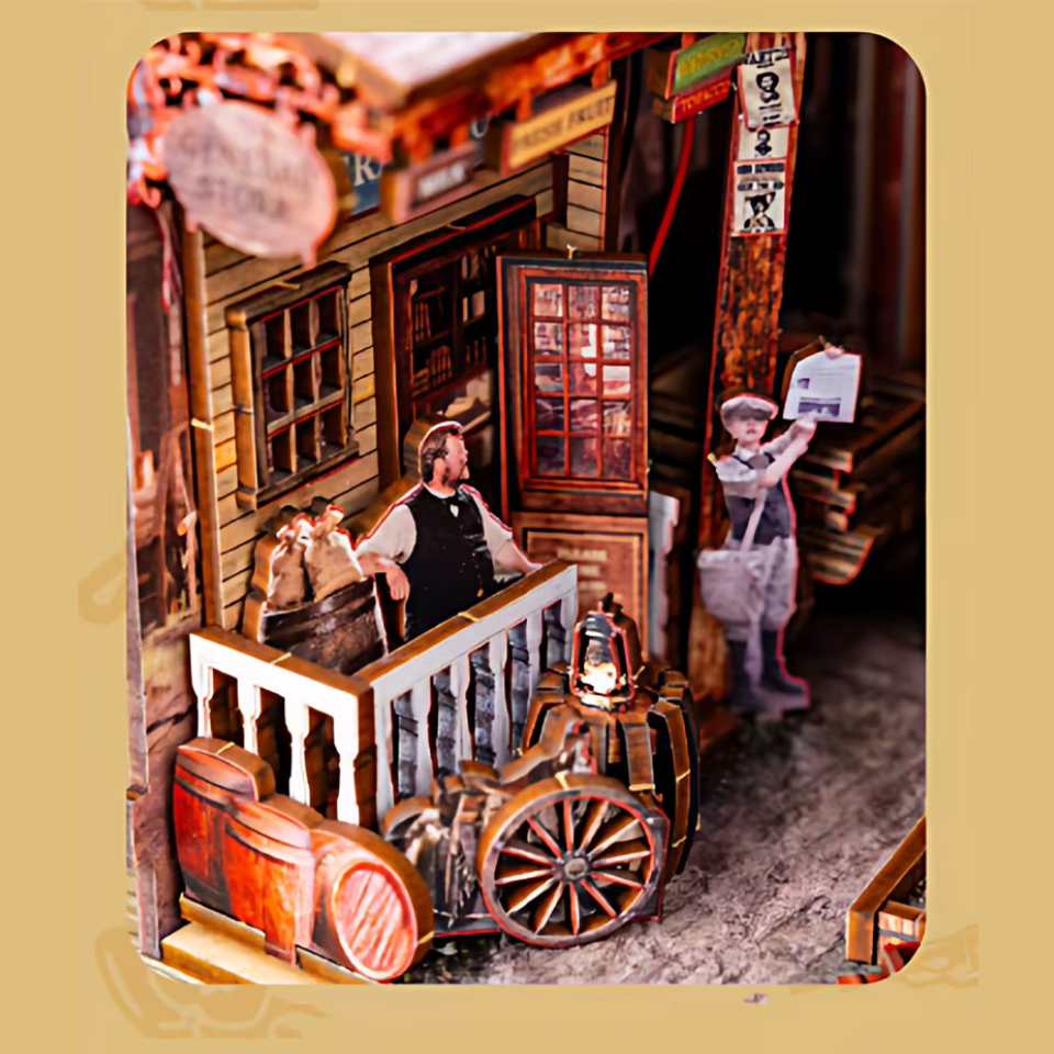 Plymagic DIY Book Nook - Wild West Saloon