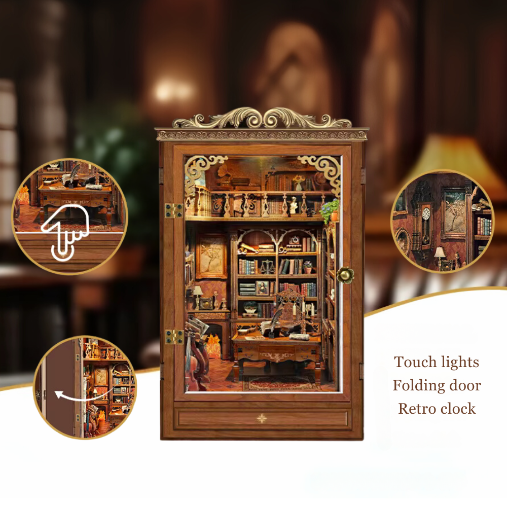 Plymagic DIY Book Nook - Timekeeper's Library