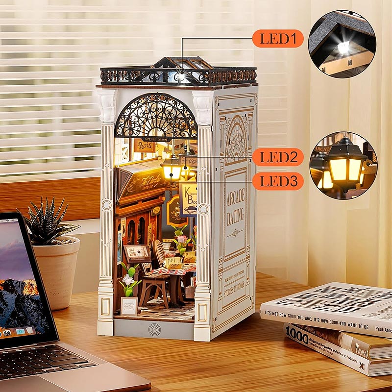 Plymagic DIY Book Nook - Dating Alley