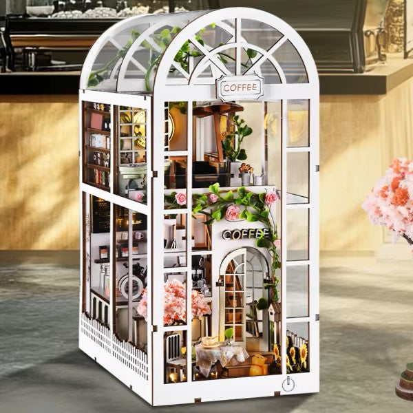 Plymagic DIY Book Nook - Coffee Garden