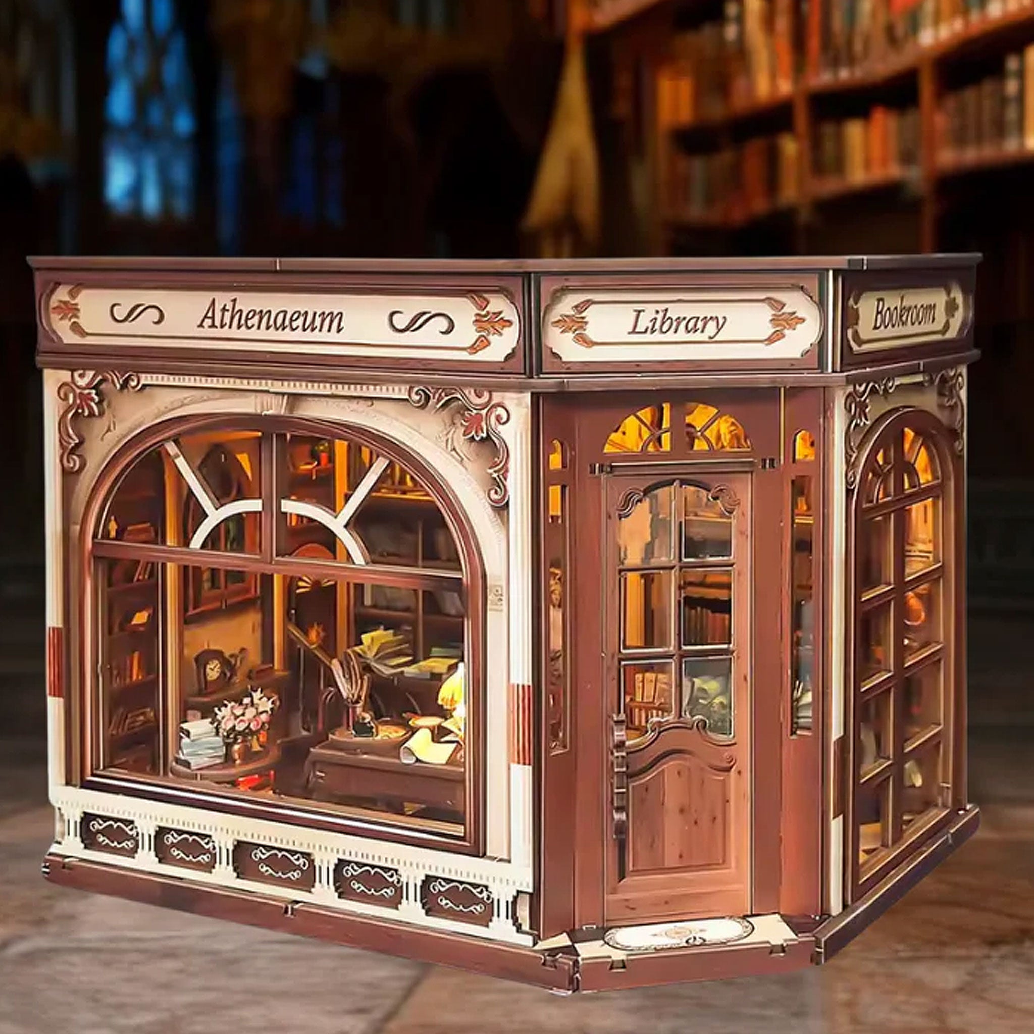 Plymagic DIY Mini House - Athenaeum