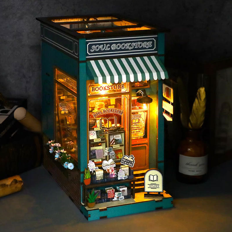 Plymagic DIY Book Nook - Bookstore