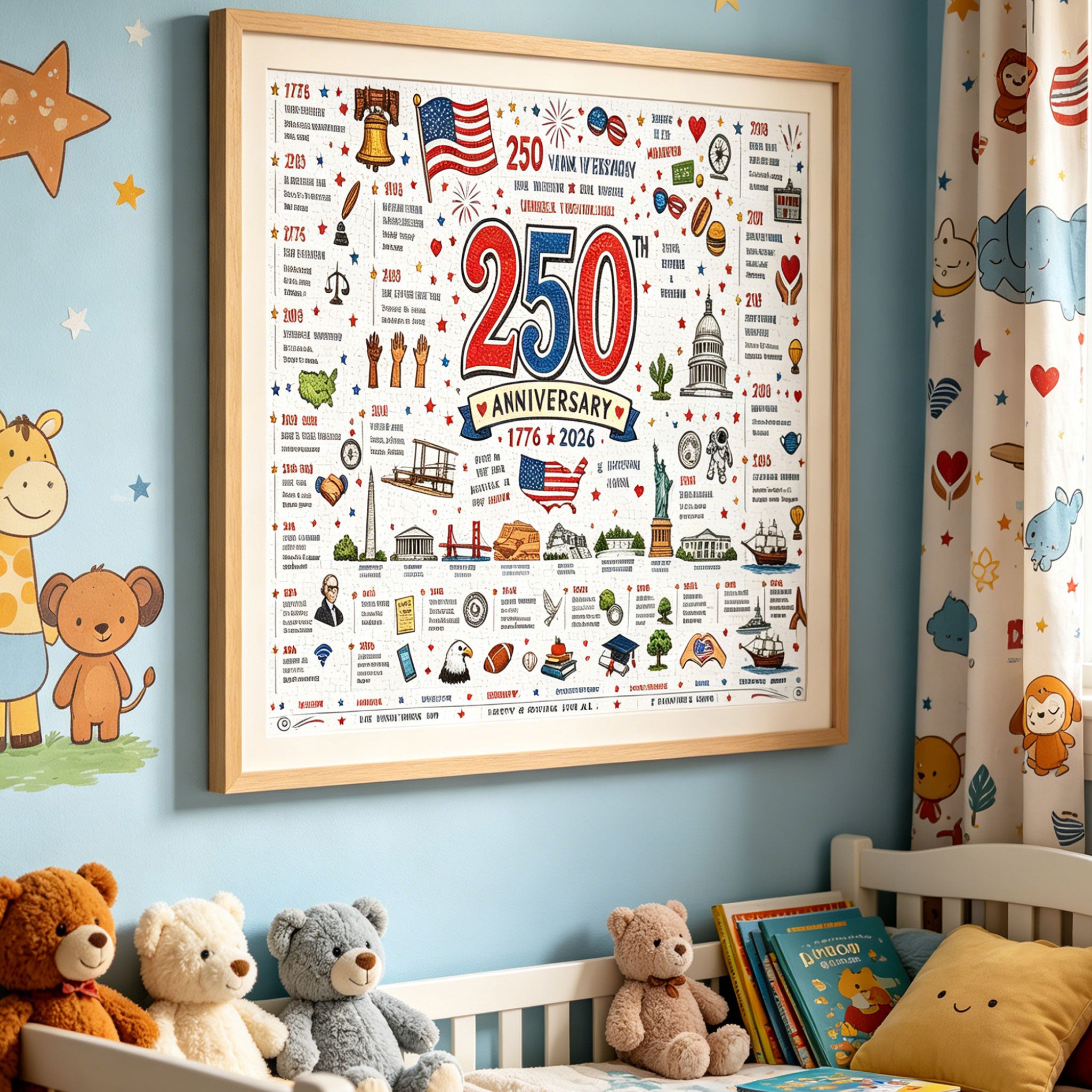 250th Anniversary Jigsaw Puzzle(1000pcs)