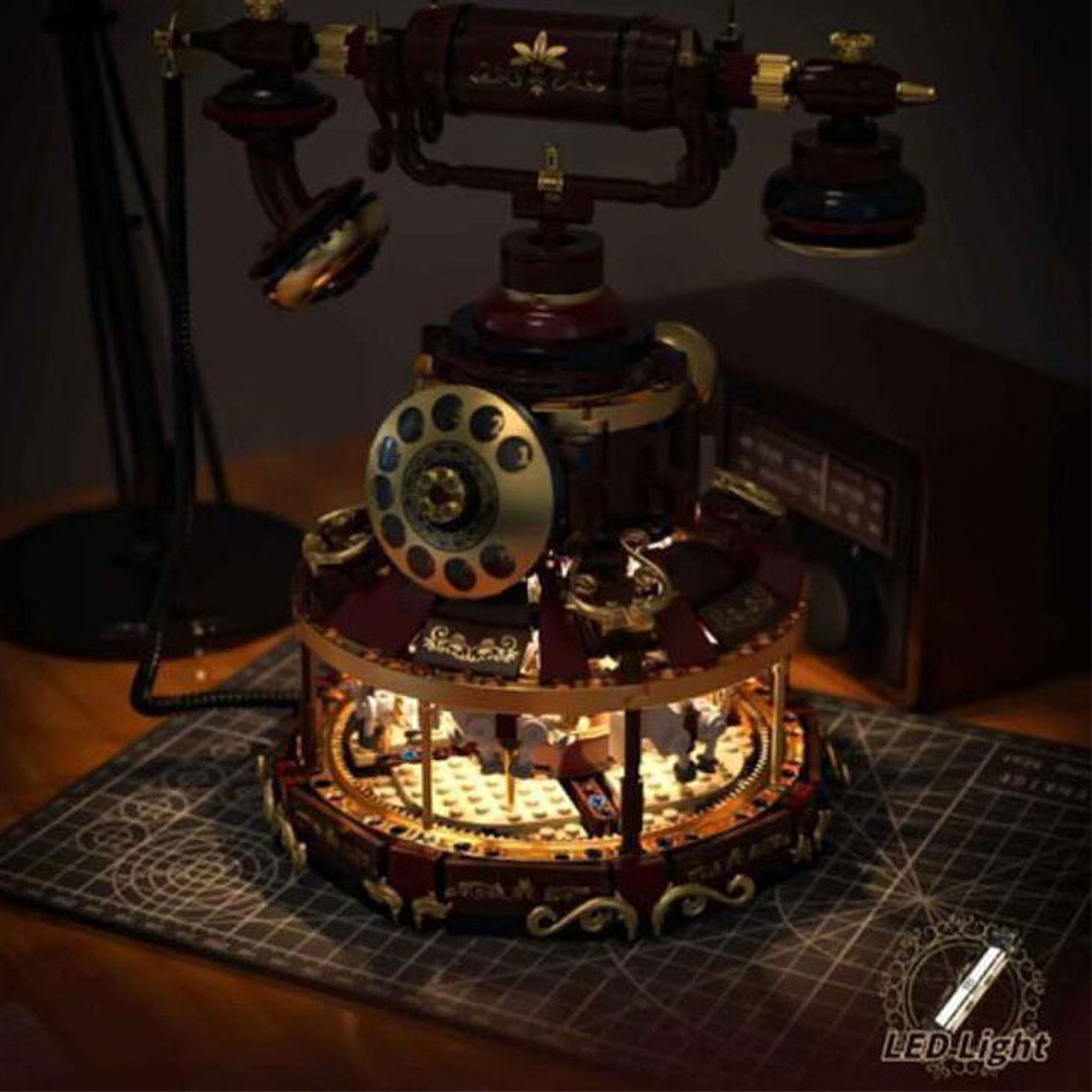 Plymagic Assembly Model - Vintage telephone carousel