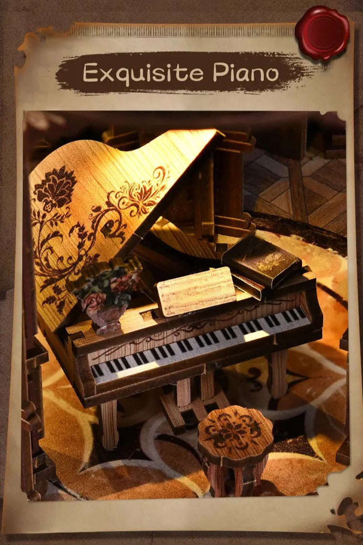 Plymagic DIY Mini House - Old Manor Library