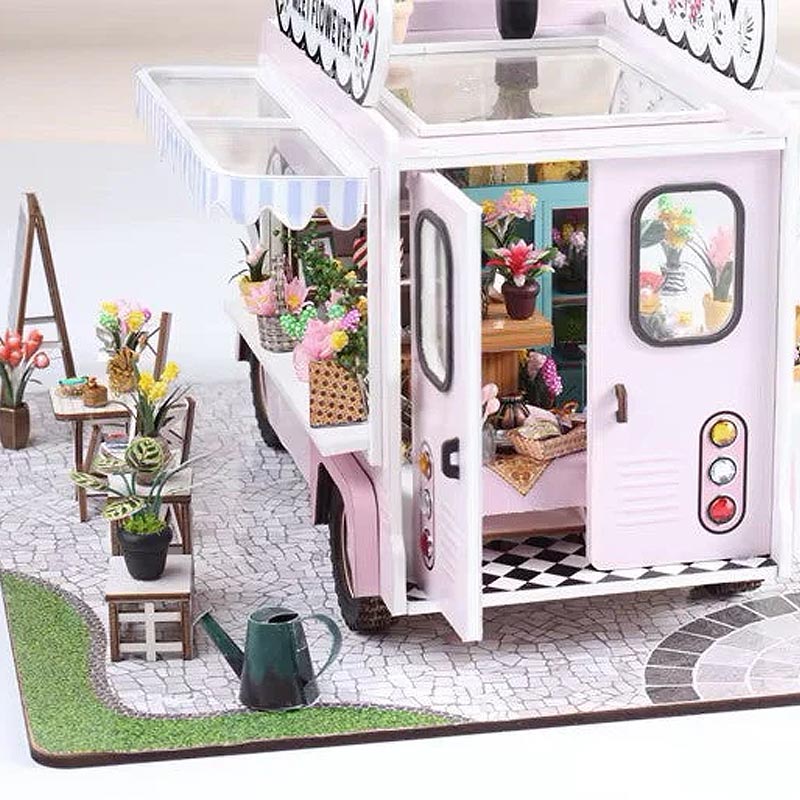 Plymagic DIY Mini House - Flower Truck