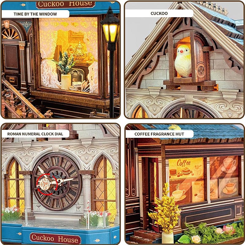 Plymagic DIY Mini House - Cuckoo Clock House