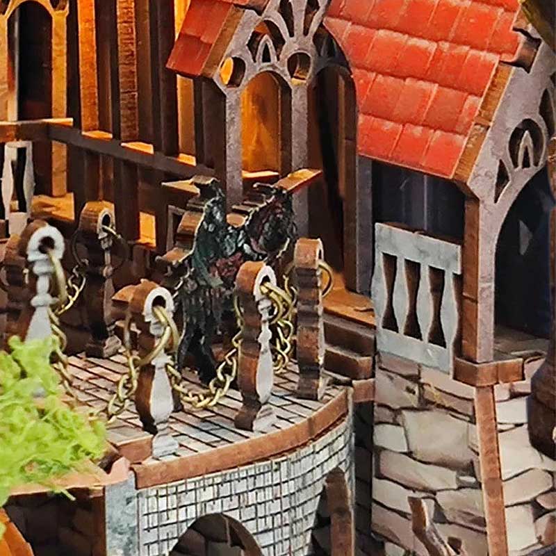 Plymagic DIY Book Nook - Dragon Valley